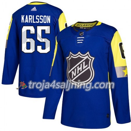 Ottawa Senators tröja Erik Karlsson 65 2018 All-Star Atlantic Division Adidas Royal Blå Authentic - NHL Tröjor Herr